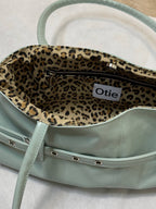 【OTIE】Tied boat bag [ MINT / BLACK / PINK / WHITE / SLIVER ]