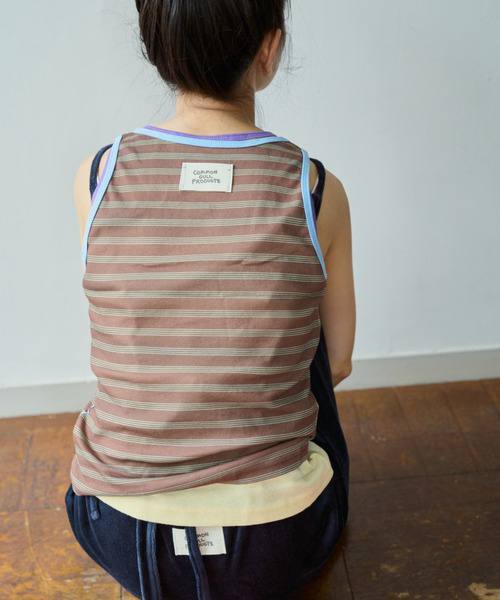 【common gull products】條紋點點背心（兩件組包裝）