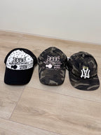 【aeae】AE SYMBOL ANGEL WING CAP [ CAMO / GREY ]