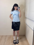 扭扭假兩件bra T