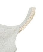 【COYSEIO】VINTAGE PUPPY LACE SLEEVELESS [ MELANGE / PURPLE ]