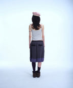 【COYSEIO】VINTAGE PUPPY LACE SLEEVELESS [ MELANGE / PURPLE ]