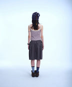 【COYSEIO】VINTAGE PUPPY LACE SLEEVELESS [ MELANGE / PURPLE ]