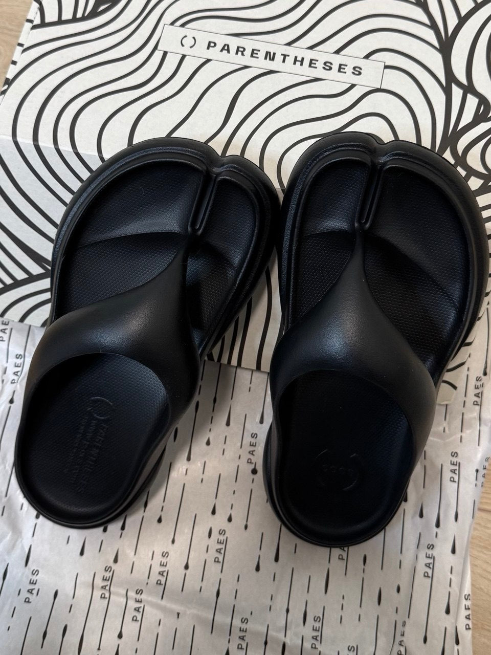 【PAES】Flipflop 02 / 厚底夾腳拖鞋 - 5 colors