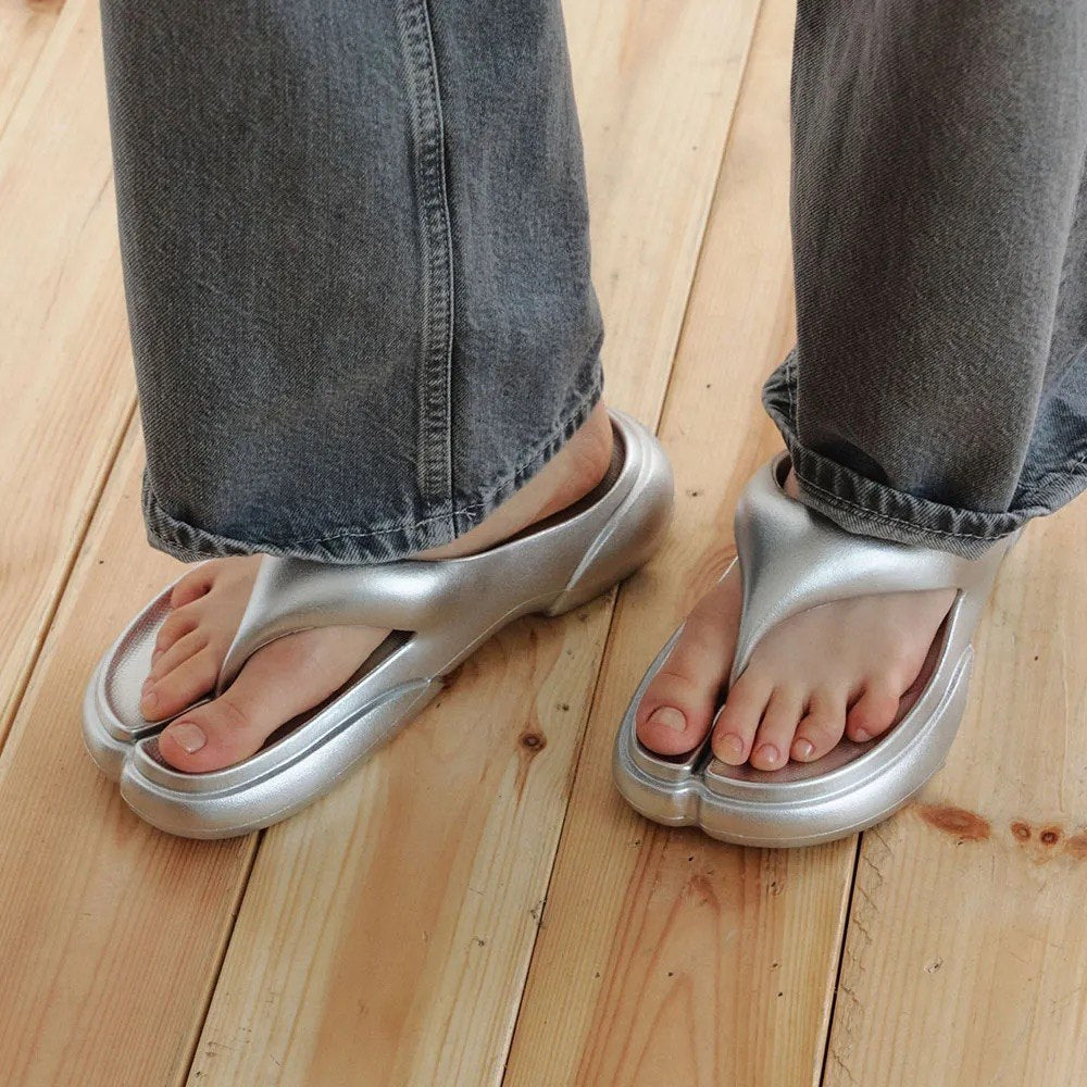 【PAES】Flipflop 02 / 厚底夾腳拖鞋 - 5 colors