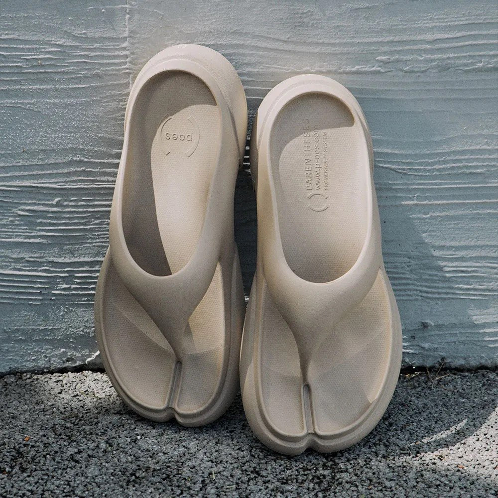 【PAES】Flipflop 02 / 厚底夾腳拖鞋 - 5 colors