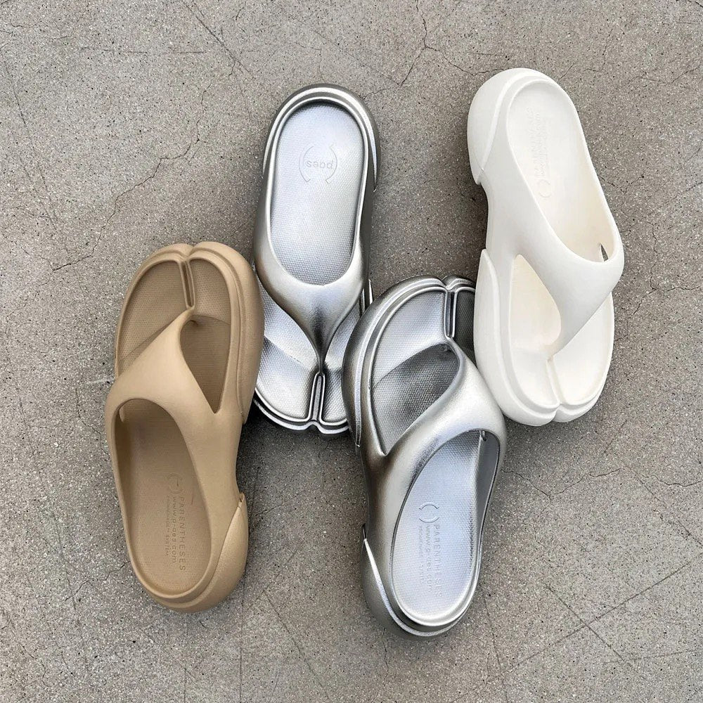 【PAES】Flipflop 02 / 厚底夾腳拖鞋 - 5 colors