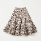 MIDDLE FRILL SKIRT - CAMO