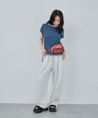 【JEANASIS】側邊抓皺假兩件短袖 - 3 colors