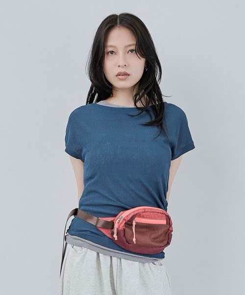 【JEANASIS】側邊抓皺假兩件短袖 - 3 colors