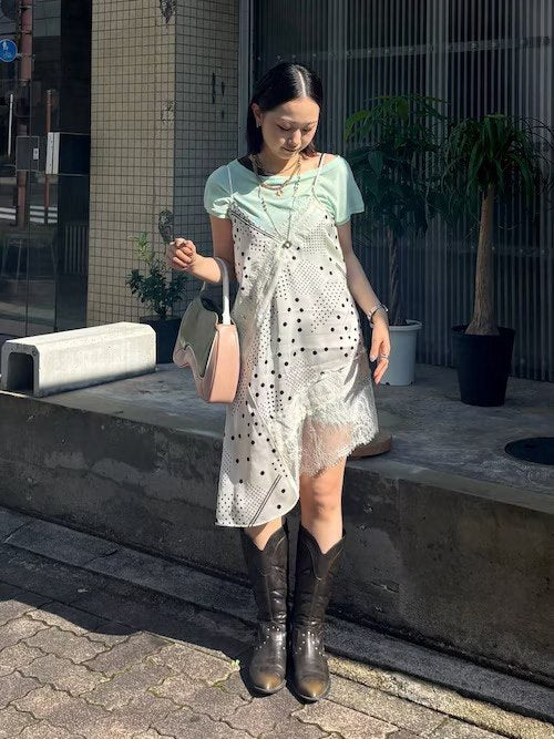 【JEANASIS】側邊抓皺假兩件短袖 - 3 colors