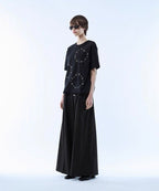 【seyto】3way reversible eyelet design tee