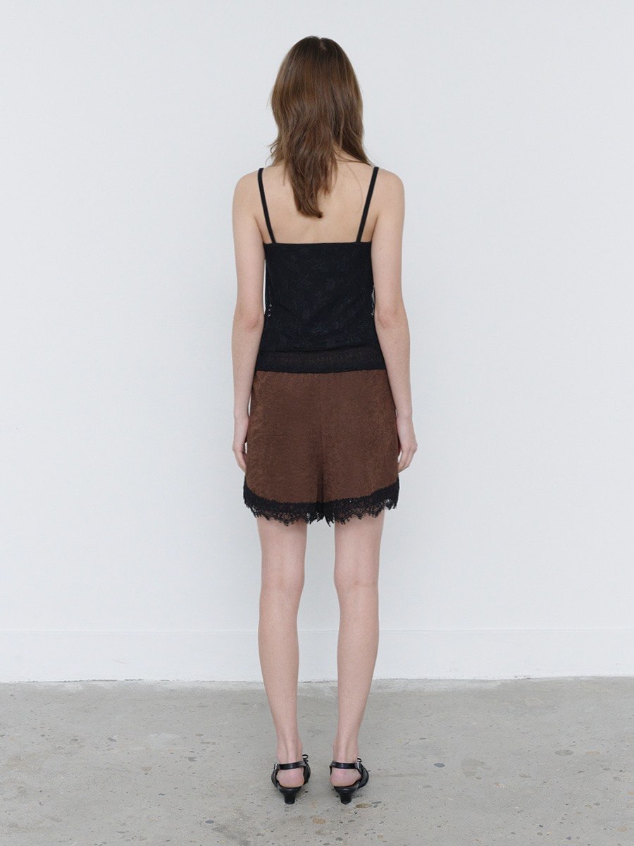【3hreeto8ighty】LACE LAYERED SLEEVELESS - 2 colors