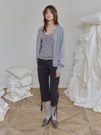 【3hreeto8ighty】LACE LAYERED SLEEVELESS - 2 colors