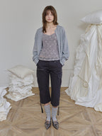 【3hreeto8ighty】LACE LAYERED SLEEVELESS - 2 colors