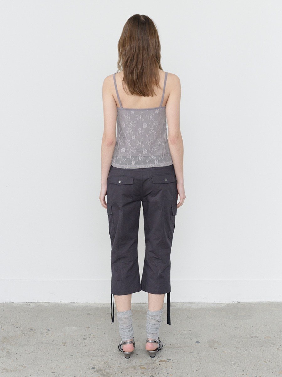 【3hreeto8ighty】LACE LAYERED SLEEVELESS - 2 colors