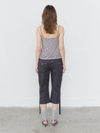 【3hreeto8ighty】LACE LAYERED SLEEVELESS - 2 colors