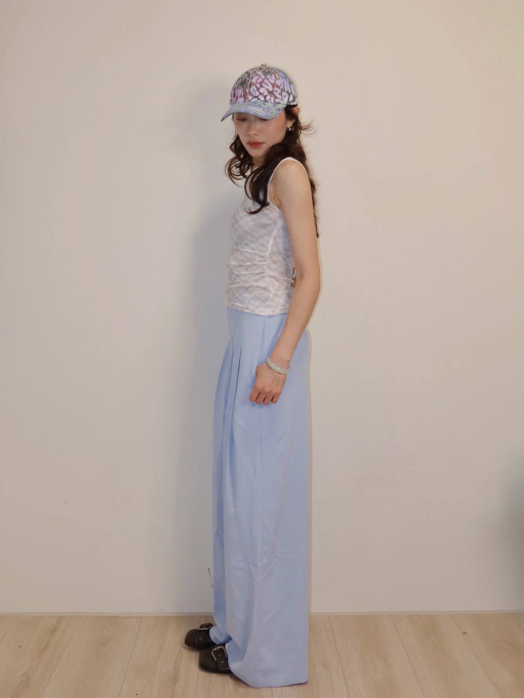 【b.Eautiful】Vapor Low Profile Hat [ Multi Leopard / White Leopard ]