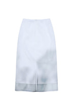 【3hreeto8ighty】Printed Organza Layered Skirt - White
