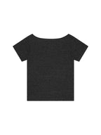【3hreeto8ighty】OFF-SHOULDER TWIN CAT TEE - 2 colors