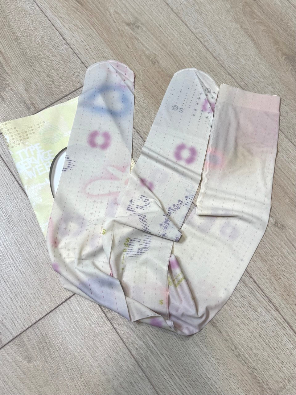 【typeservice】Soft Trace Tights [Pink / Blue]