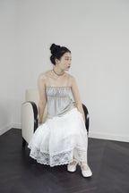 Lace Trim Sleeveless Top - 2 colors