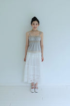 Lace Trim Sleeveless Top - 2 colors