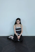 Lace Trim Sleeveless Top - 2 colors