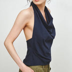 HALTER NECK SLEEVELESS - 3 colors