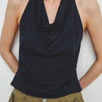 HALTER NECK SLEEVELESS - 3 colors