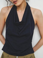 HALTER NECK SLEEVELESS - 3 colors