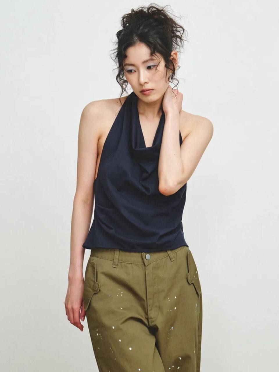 HALTER NECK SLEEVELESS - 3 colors