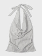 HALTER NECK SLEEVELESS - 3 colors