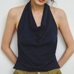 HALTER NECK SLEEVELESS - 3 colors