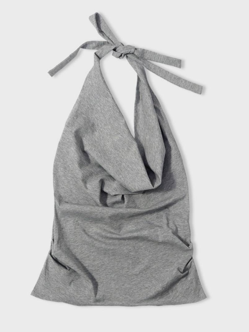 HALTER NECK SLEEVELESS - 3 colors