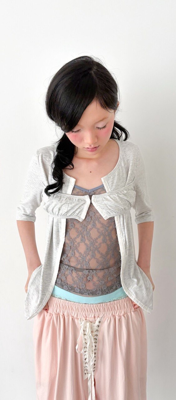 【fa.er.ie】 Bralette half cardigan - 2 colors
