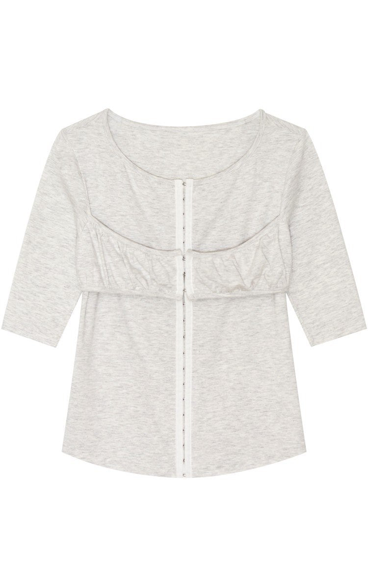 【fa.er.ie】 Bralette half cardigan - 2 colors