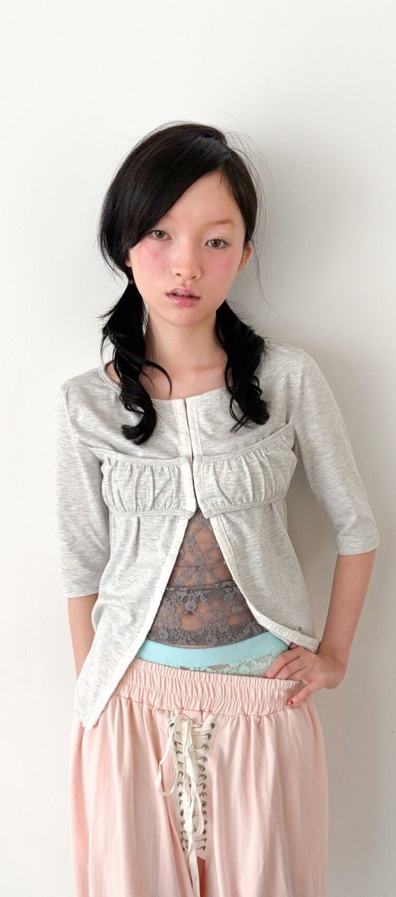 【fa.er.ie】 Bralette half cardigan - 2 colors