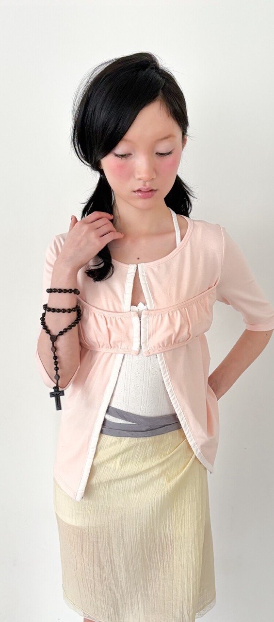 【fa.er.ie】 Bralette half cardigan - 2 colors
