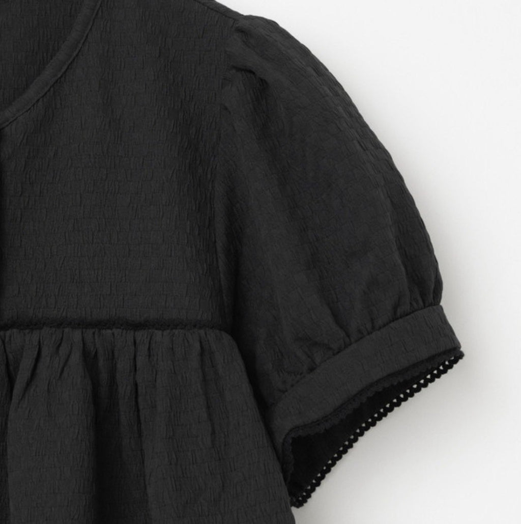 【Millo Archive】Textured Puff Blouse - 2 colors