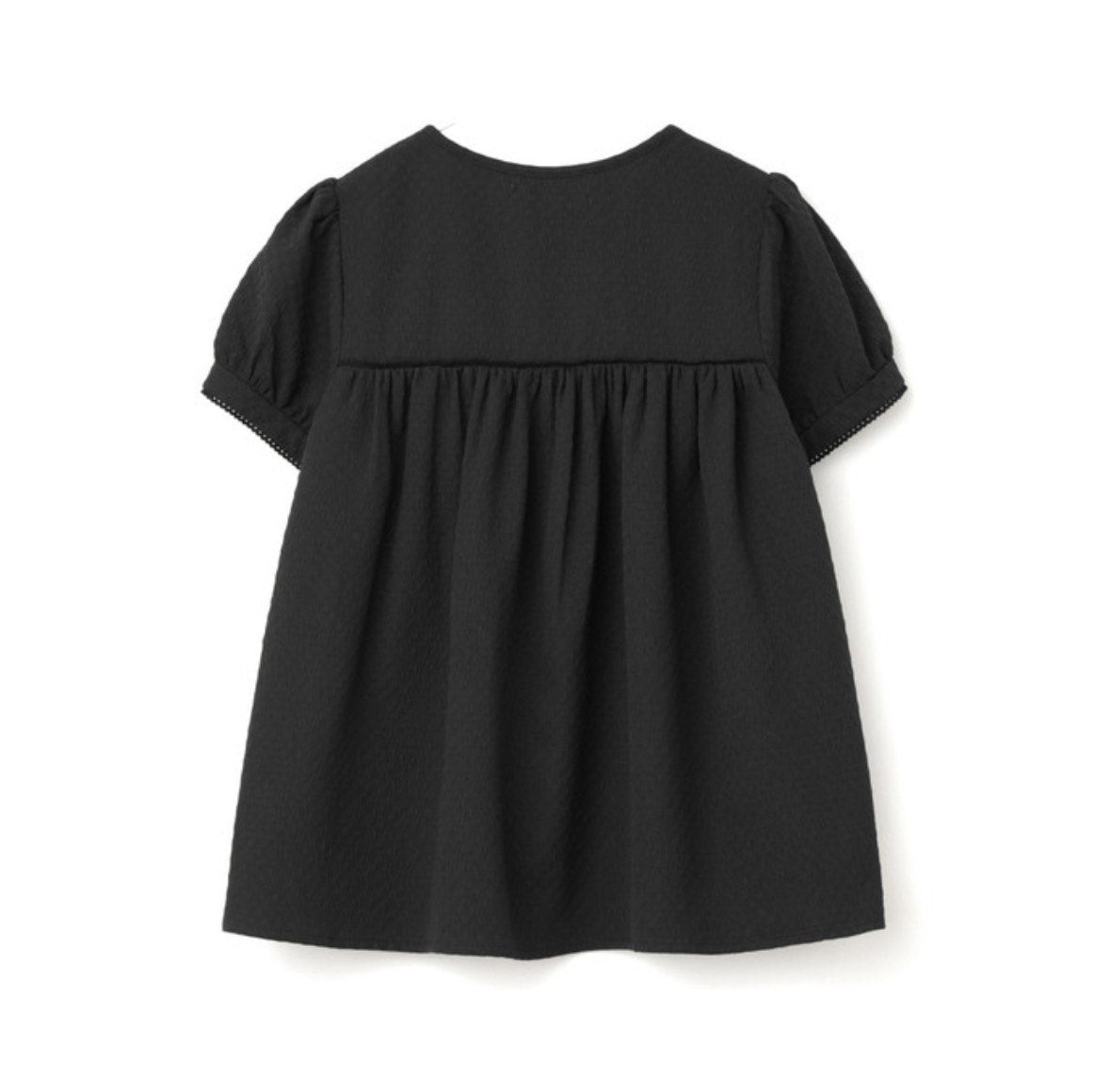 【Millo Archive】Textured Puff Blouse - 2 colors
