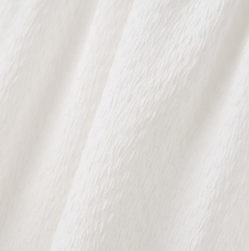 【Millo Archive】Textured Puff Blouse - 2 colors