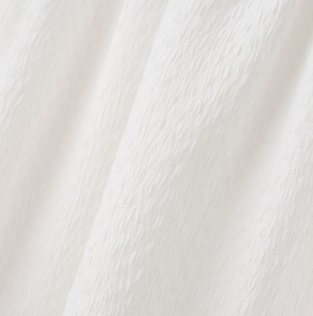 【Millo Archive】Textured Puff Blouse - 2 colors