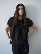 【Millo Archive】Textured Puff Blouse - 2 colors