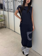【odlyworkshop】Braided Cape Dress  - 2 colors