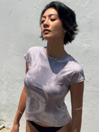 【odlyworkshop】 Rose Haze Tee  - 3 colors
