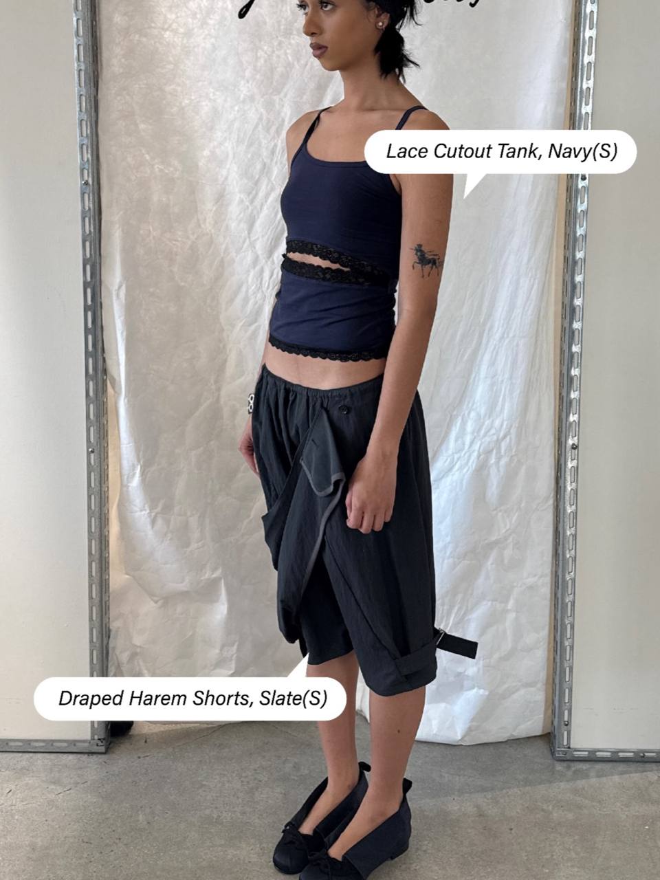 【odlyworkshop】Lace Cutout Tank  - 5 colors