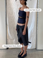 【odlyworkshop】Lace Cutout Tank  - 5 colors