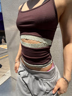 【odlyworkshop】Lace Cutout Tank  - 5 colors