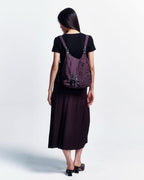 【mschf】BUCKLE STRAP NYLON RUCKSACK - 2 colors